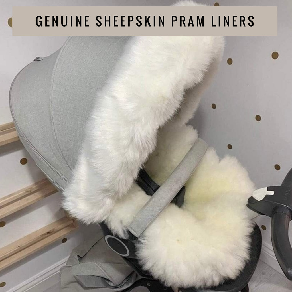 Genuine Sheepskin Pram Liners