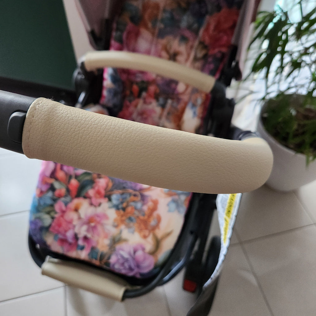 bugaboo handle bar covers Bugaboo Fox Handle & Belly Bar Cover Set BEIGE