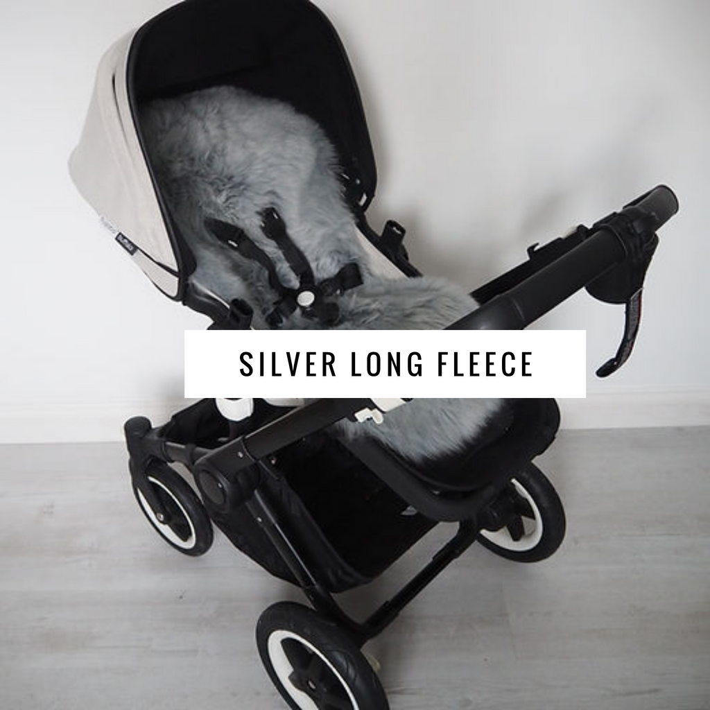 Black sheepskin pram liner online