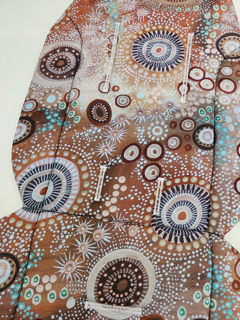 bugaboo butterfly liner Deluxe Bugaboo Butterfly Pram Liner INDIGENOUS BROWN / SPOT