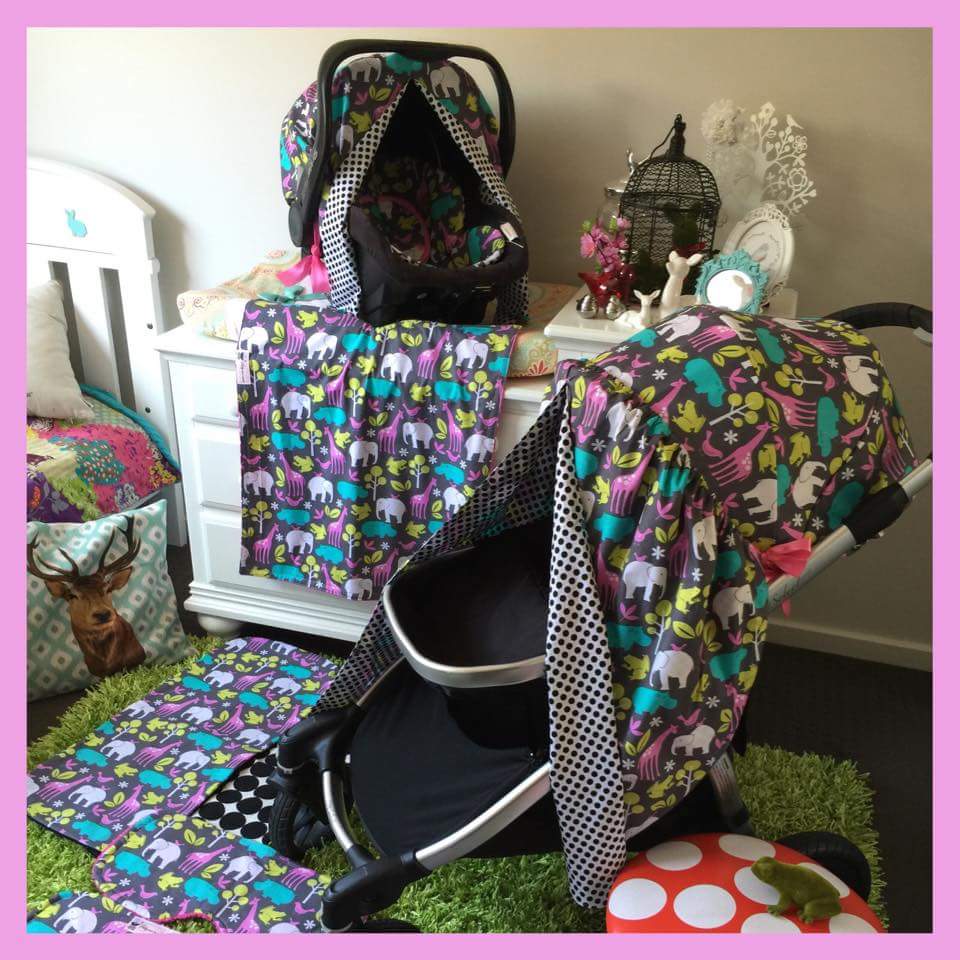Pram Liner CHOOSE YOUR OWN FABRIC "Florals"
