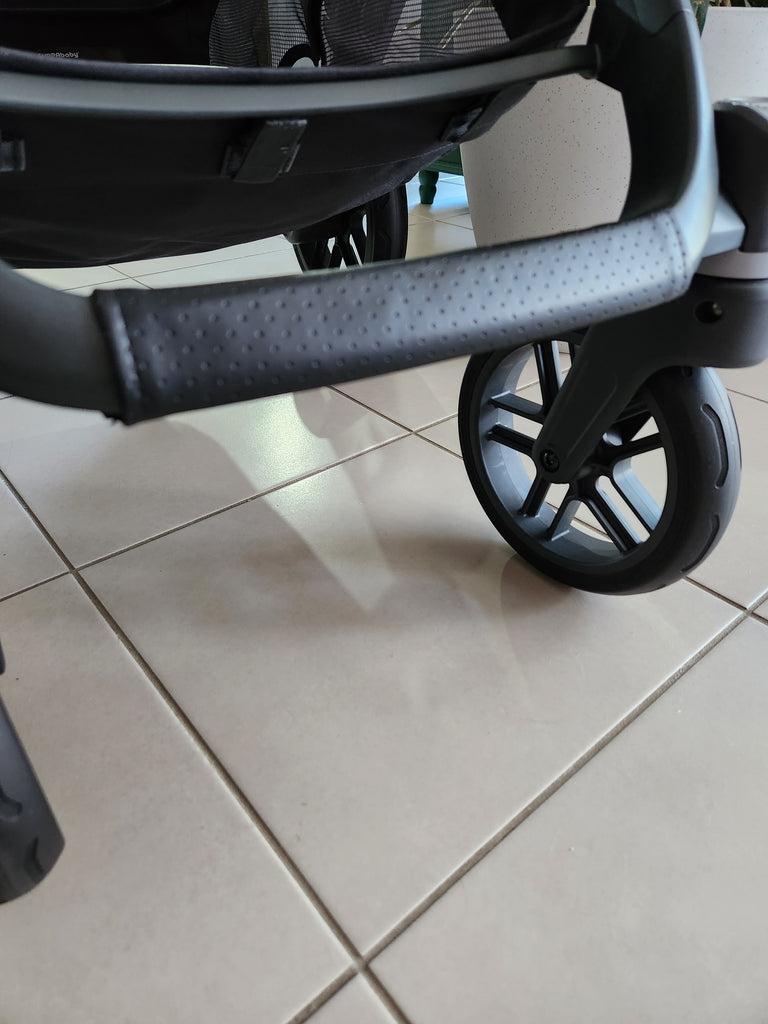 Uppababy Vista 2 & Cruz 2 Pram Frame Footrest Cover BLACK Perforated