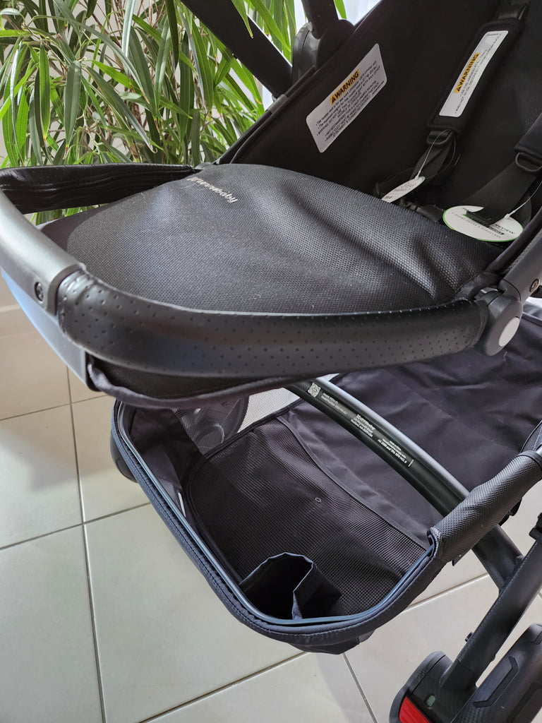 Uppababy Vista 2 & Cruz 2 Frame and Footrest Cover Set LATTE Quilted