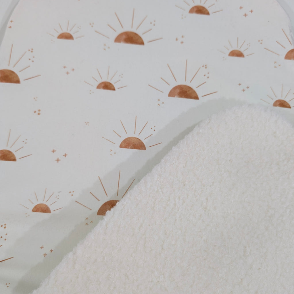 BUGABOO DONKEY BASSINET LINER ALL DONKEY MODELS. sunshine / sherpa fleece