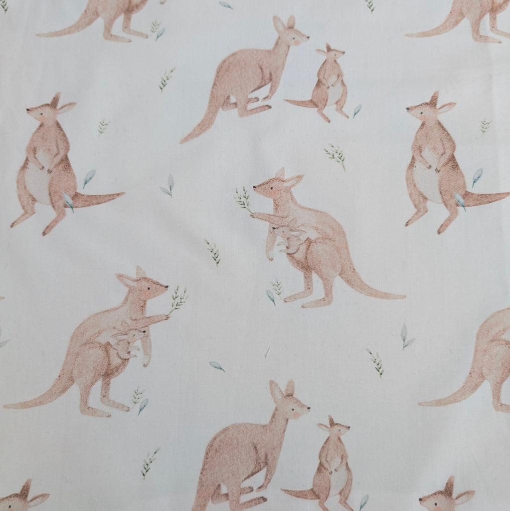 DELUXE UPPABABY VISTA 3, 2 & 1 AND CRUZ 3 & 2 PRAM LINER MAIN SEAT kangaroo white