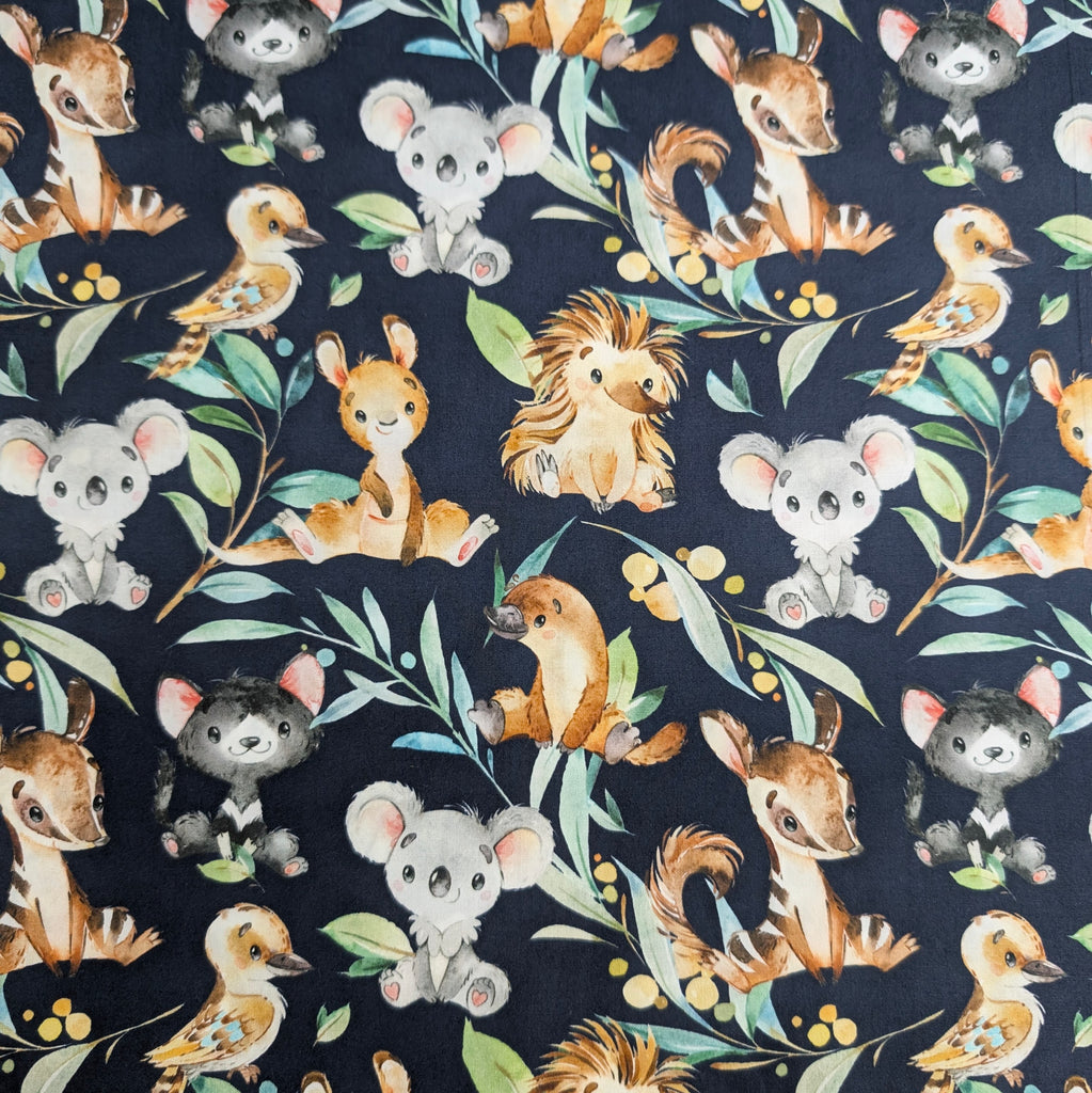 DELUXE UPPABABY VISTA 3, 2 & 1 AND CRUZ 3 & 2 PRAM LINER MAIN SEAT navy aussie friends