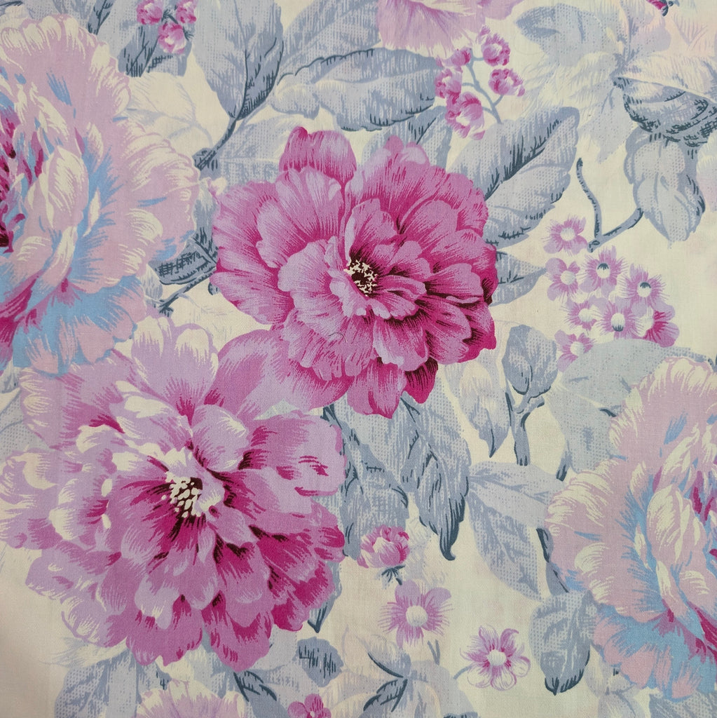 DELUXE UPPABABY VISTA 3, 2 & 1 AND CRUZ 3 & 2 PRAM LINER MAIN SEAT WITH SIDE WINGS mary floral