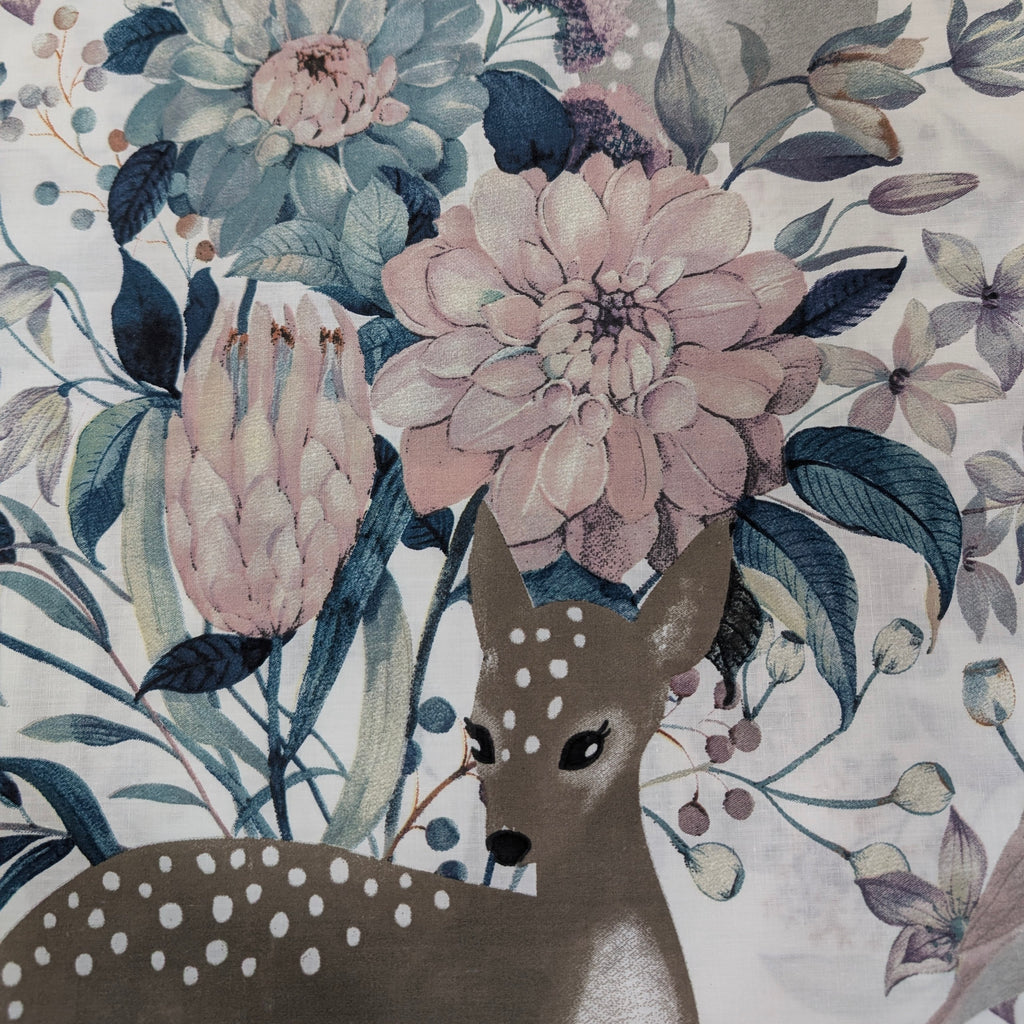 DELUXE UPPABABY VISTA 3, 2 & 1 AND CRUZ 3 & 2 PRAM LINER MAIN SEAT WITH SIDE WINGS enchanted woodlands