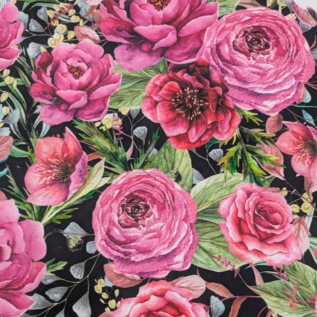 DELUXE UPPABABY VISTA 3, 2 & 1 AND CRUZ 3 & 2 PRAM LINER MAIN SEAT WITH SIDE WINGS bright peony