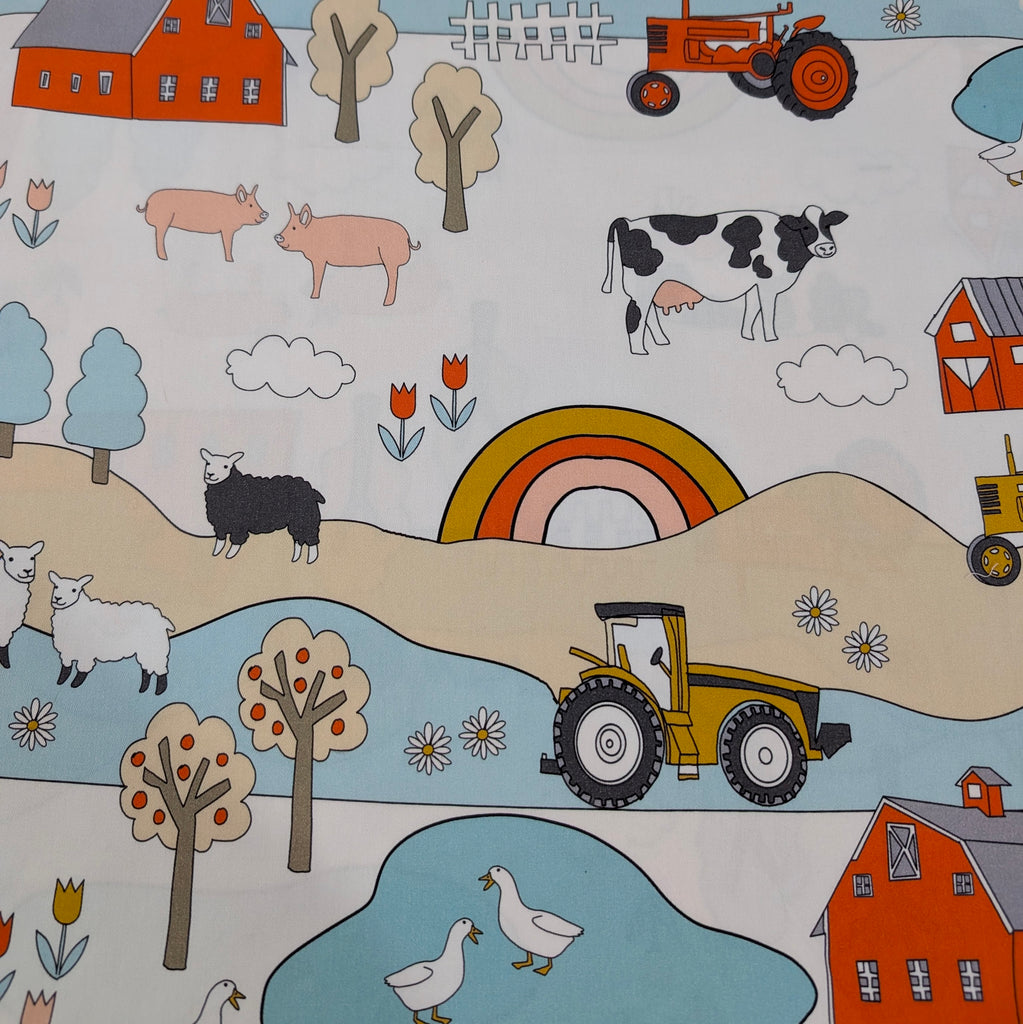 DELUXE UPPABABY VISTA 3, 2 & 1 AND CRUZ 3 & 2 PRAM LINER MAIN SEAT fun farm