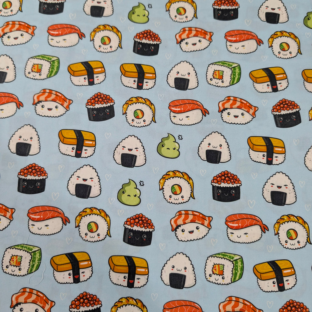 DELUXE UPPABABY VISTA 3, 2 & 1 AND CRUZ 3 & 2 PRAM LINER MAIN SEAT sushi / gingham