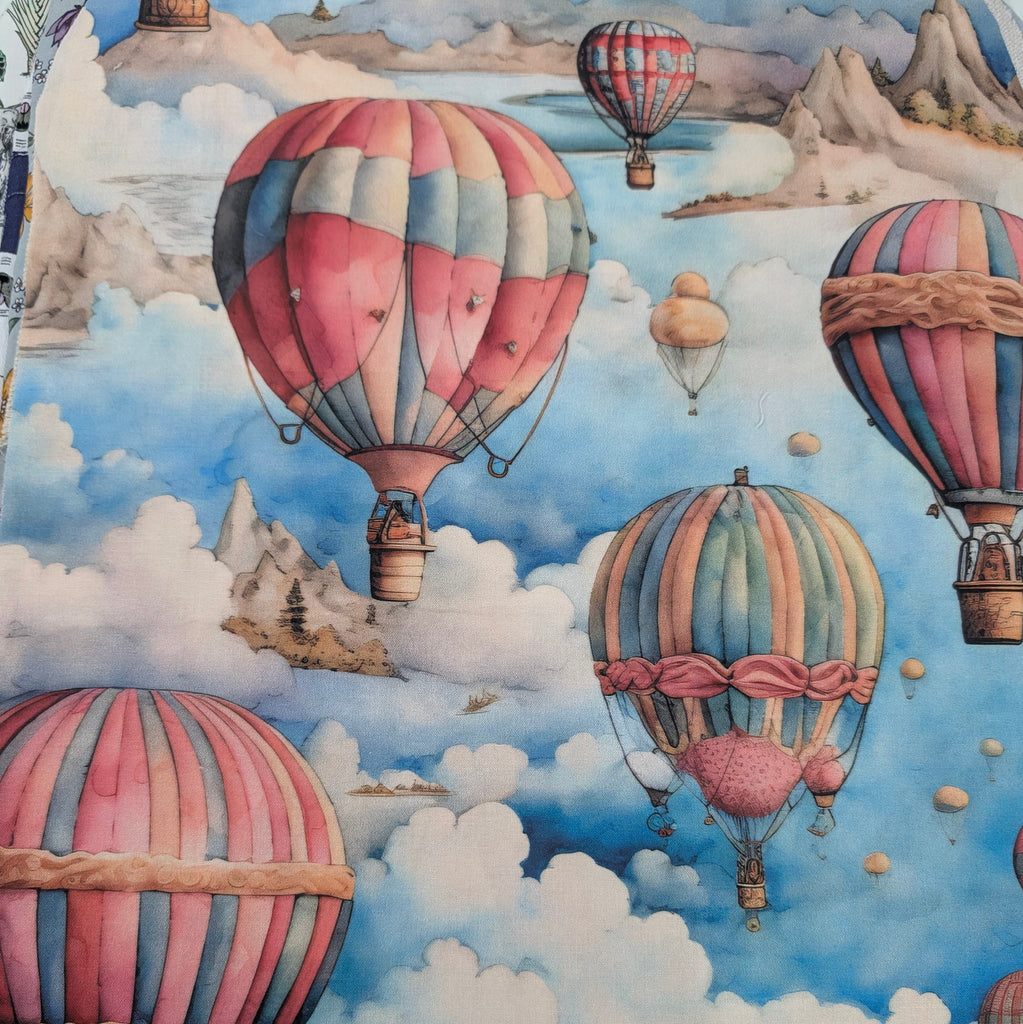 DELUXE UPPABABY VISTA 3, 2 & 1 AND CRUZ 3 & 2 PRAM LINER MAIN SEAT air balloon