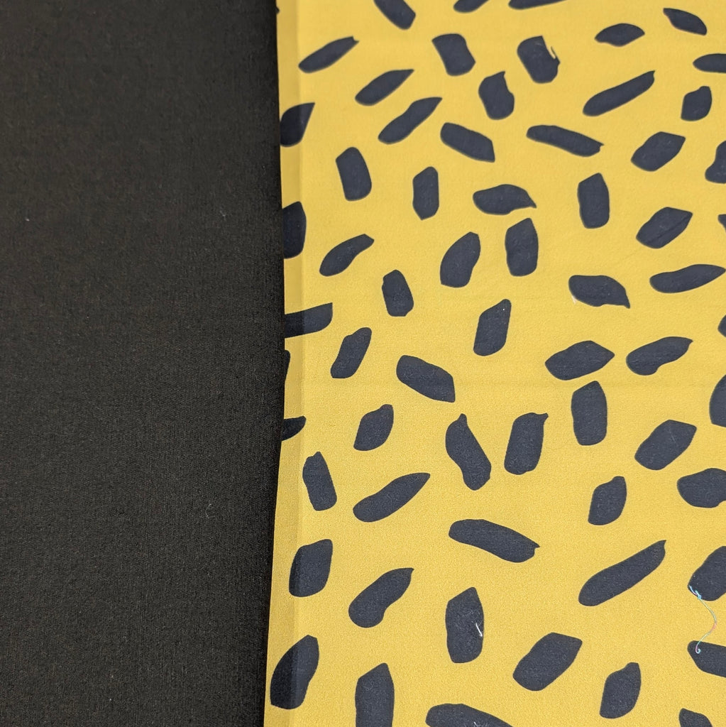 UPPABABY PRAM BASSINET LINER, FITS ALL UPPABABY BASSINETS. abstract mustard spot / khaki