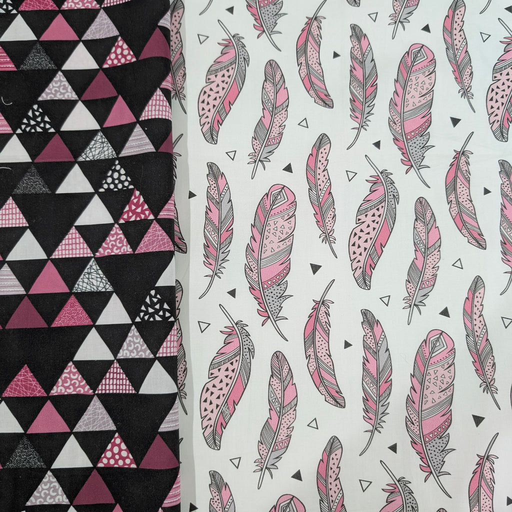 UPPABABY PRAM BASSINET LINER, FITS ALL UPPABABY BASSINETS. pink feather