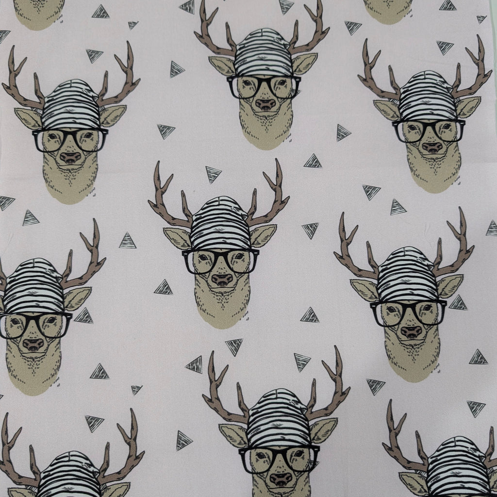 UPPABABY PRAM BASSINET LINER, FITS ALL UPPABABY BASSINETS. pink hip deer