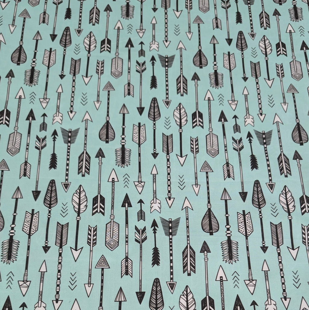 DELUXE UNIVERSAL FIT PRAM LINER mint be brave / arrow