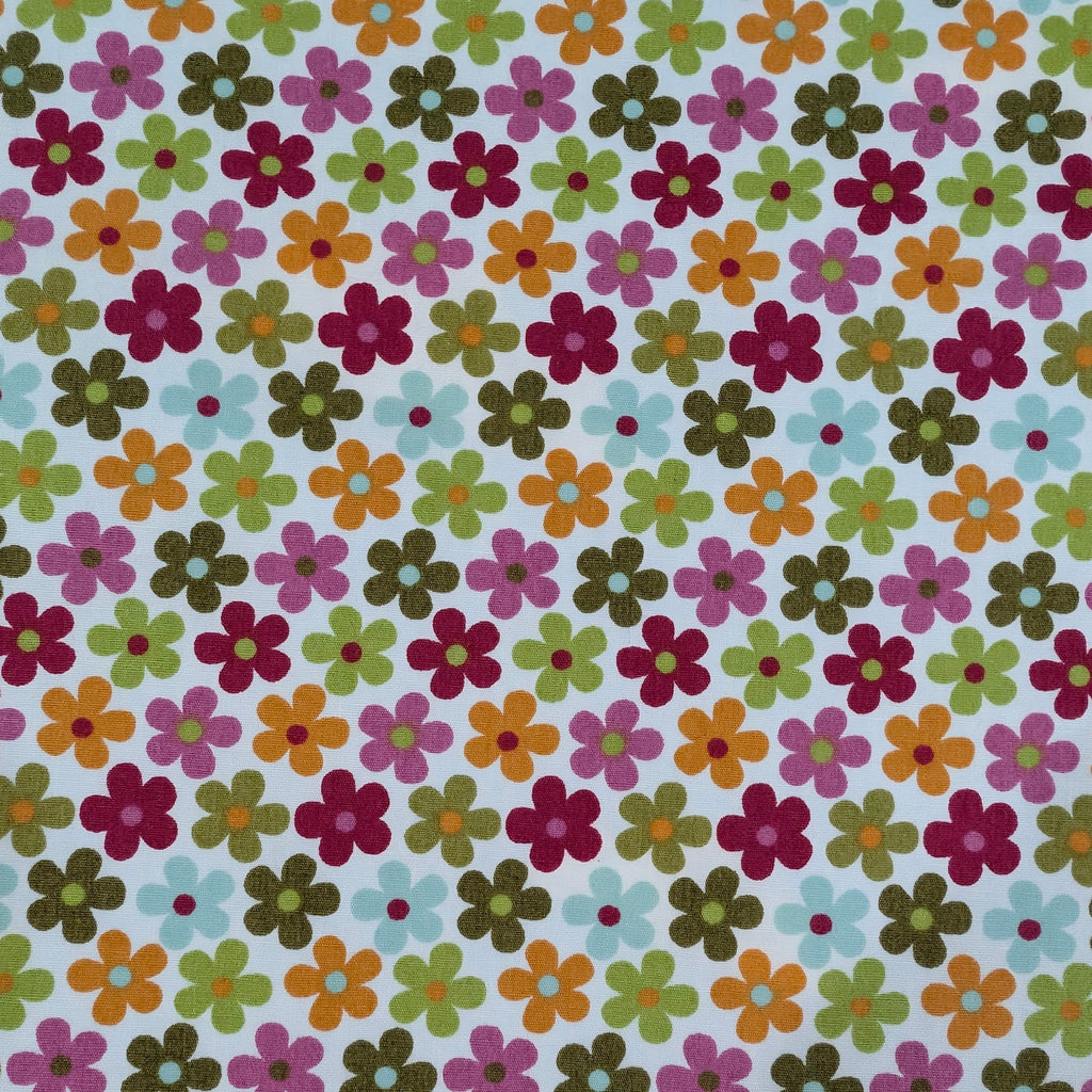 DELUXE UNIVERSAL FIT PRAM LINER autumn daisy