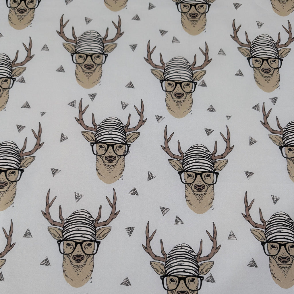 DELUXE UNIVERSAL FIT PRAM LINER hip deer baby blue