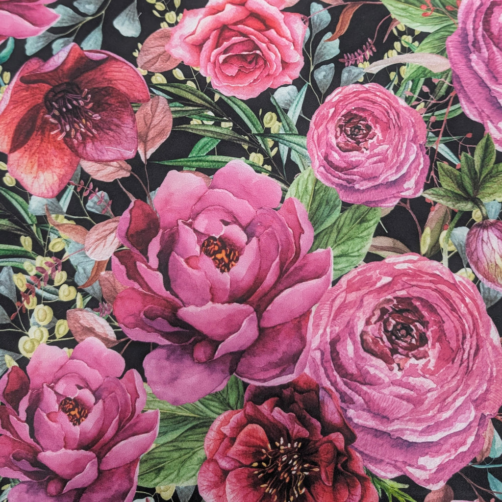 DELUXE UNIVERSAL FIT PRAM LINER bright peony