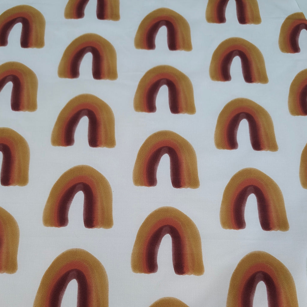 DELUXE UNIVERSAL FIT PRAM LINER autumn rainbow