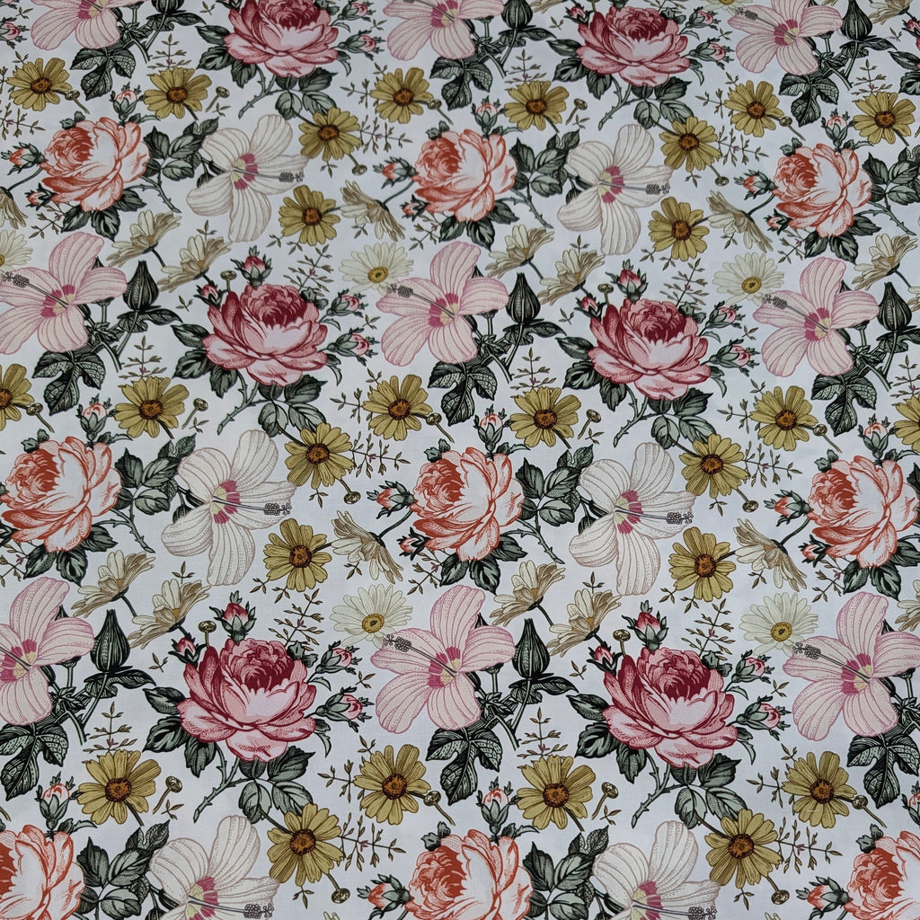 DELUXE UNIVERSAL FIT PRAM LINER audrey floral