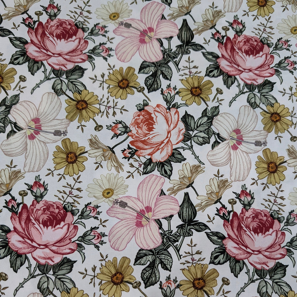 DELUXE UNIVERSAL FIT PRAM LINER audrey floral