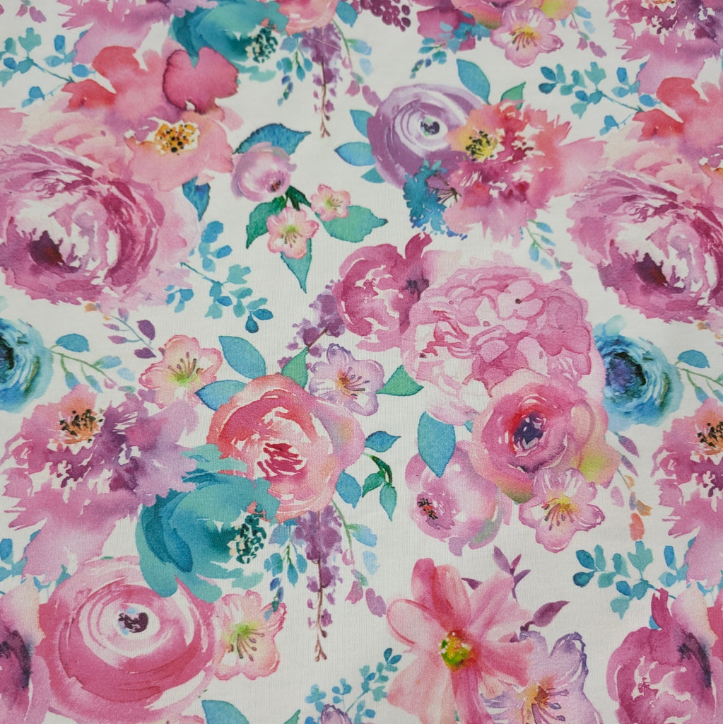 DELUXE UNIVERSAL FIT PRAM LINER pretty blooms