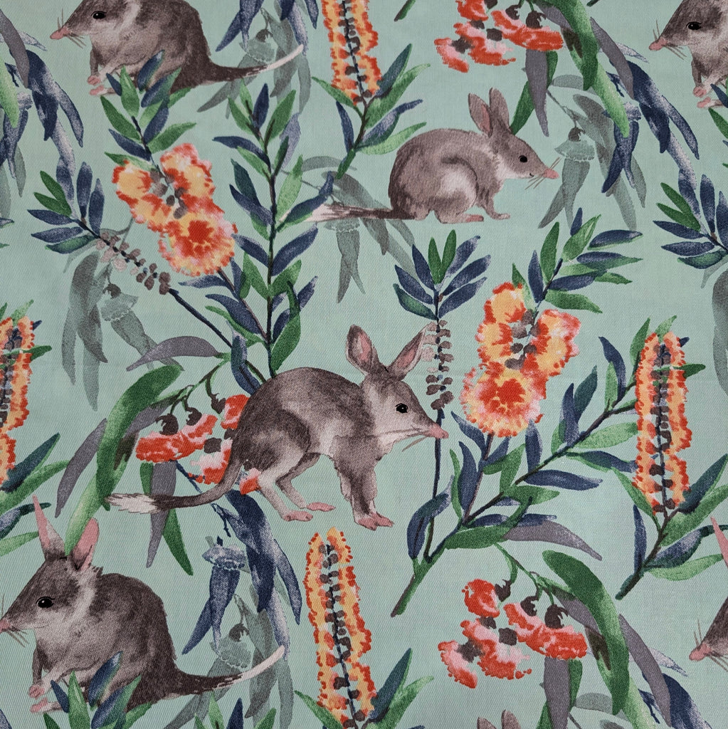 SOFTIES BUGABOO BUTTERFLY PRAM LINER australian bush