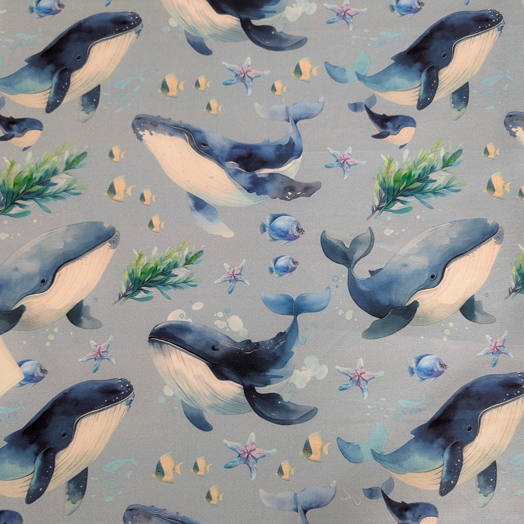 SOFTIES BUGABOO BUTTERFLY PRAM LINER whale friend