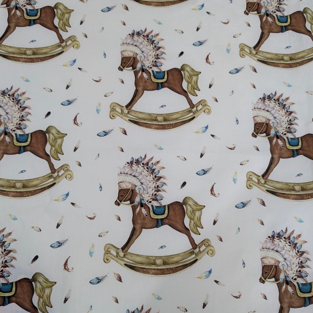 SOFTIES BUGABOO BUTTERFLY PRAM LINER rocking horse