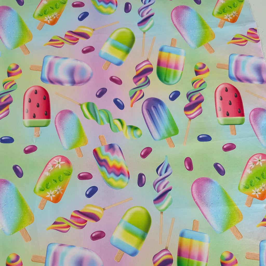 SOFTIES BUGABOO BUTTERFLY PRAM LINER pastel icecream