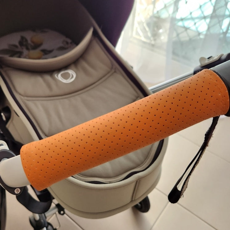 Uppababy Vista 2 & Cruz 2 Frame and Footrest Cover Set WARM TAN Perforated