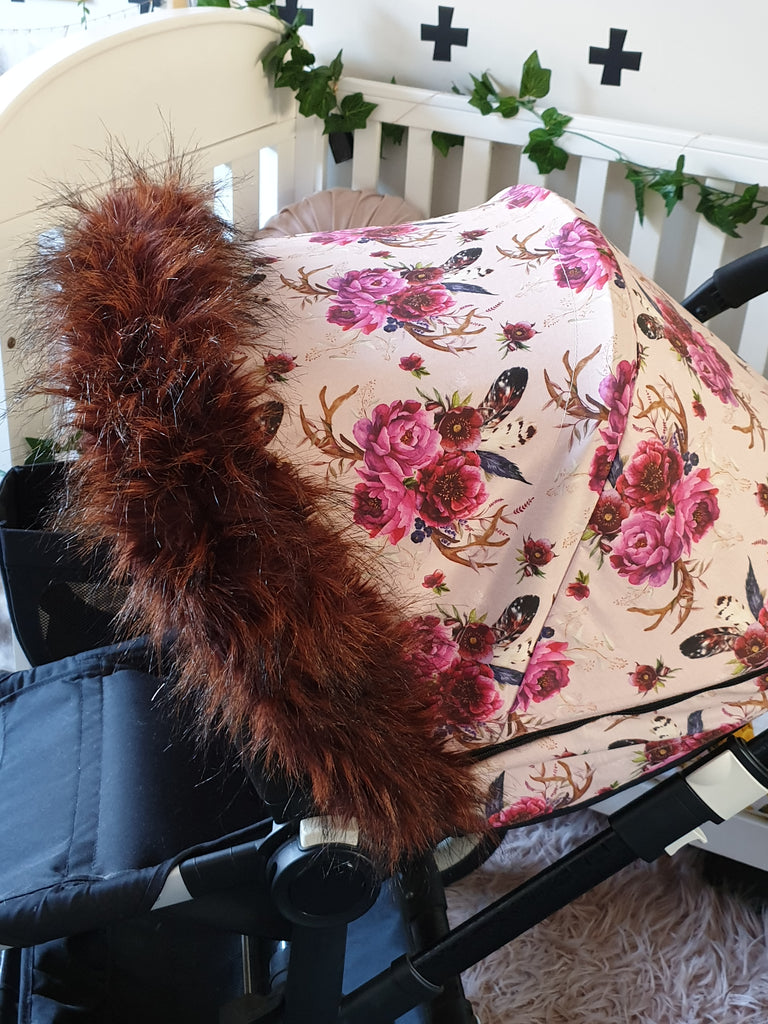 bugaboo donkey pink hood Bugaboo Donkey Extension Hood