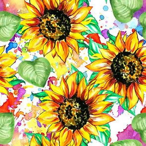 Pram Liner CUSTOM MADE *sunflower colours*